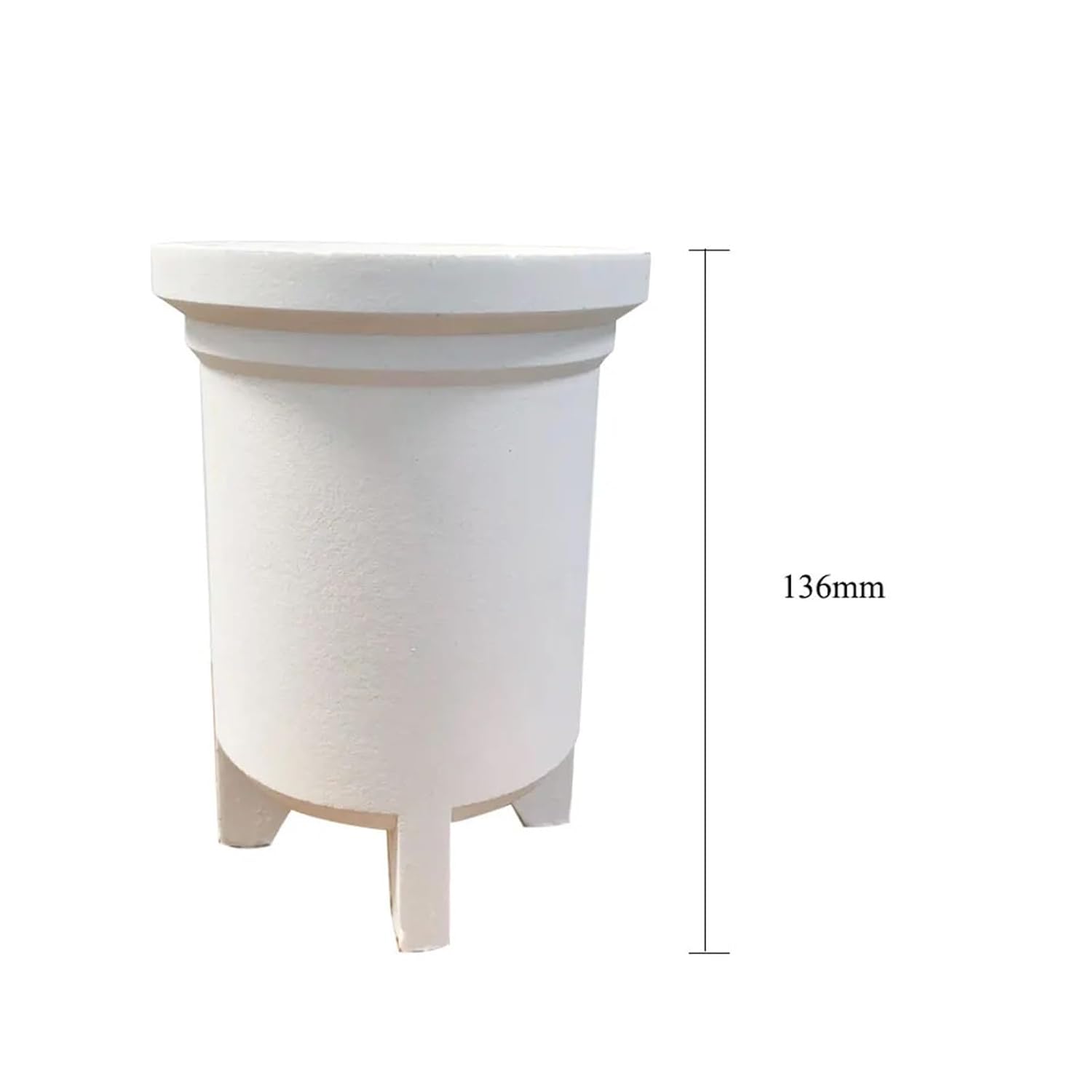 K2/KT18/KT17 Casting Crucible Melting Crucible Ceramic Shield for Jewelry Refining Melting Machine Jewelry Smelt Tool