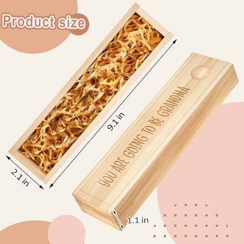 Image of Pregnancy Announcement for Grandparent Grandma, Pregnancy Test Keepsake Box, Baby Announcement Reveal Gifts Ideas for Husband Grandparents Dad Aunt and Uncle