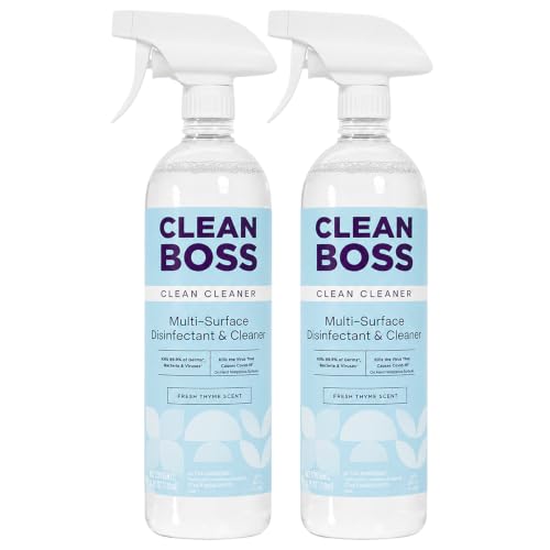 CleanBoss Multi-Surface Cleaner Botanical Disinfectant, 24 o...