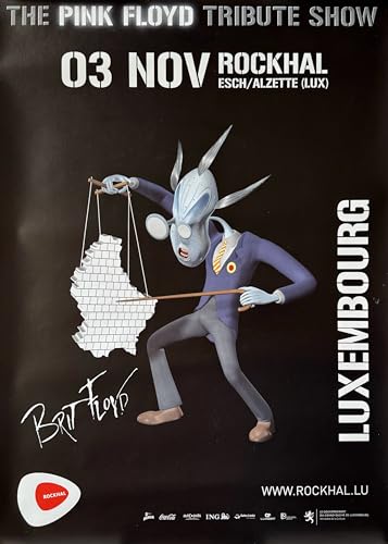 Affiche Pink Floyd Brit Floyd 60X86Cm pour habiller un mur vide