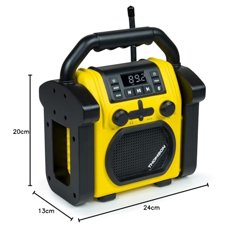 Radio de chantier WKR WKR50BT Bluetooth Résistant IPX54 - vue 7