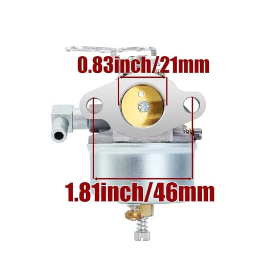 Carburador para moto Tecumseh 640299 ajustable de alta resistencia para motores pequeños 5