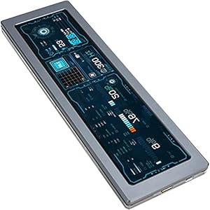 Computertemperatuurweergave, Cpu-Monitor, Multi-Mode Schakelen, Kleurrijke Lichten, Pc-Temperatuurweergave voor Weergave…