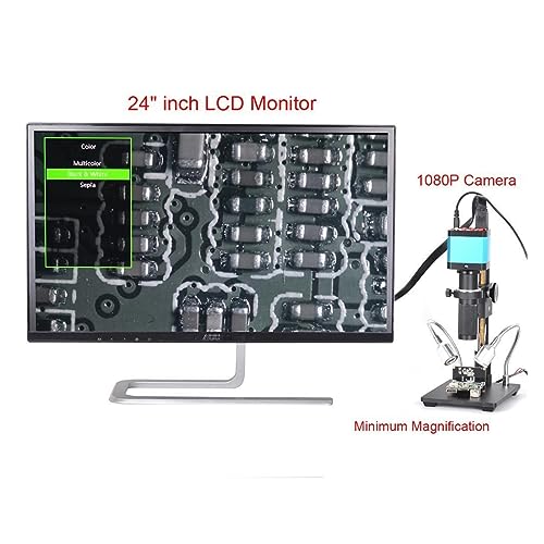 Cámara de vídeo de microscopio 48MP con sensor HD de nitidez pura 5