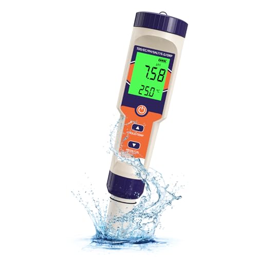 7-in-1 Digital Pool Salt Tester