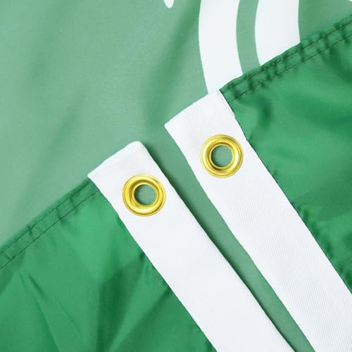 Image of AZ FLAG - Saudi Arabia Flag - Large 5x8 Ft - 100D Polyester Saudi Arabian Big Banner with Two Metal Grommets - Fade Resistant - Vivid Colors - 5' x 8' Feet - 250x150 Cm