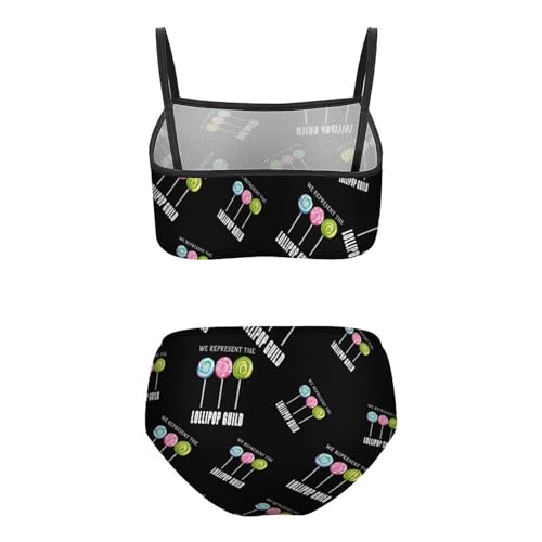 We Represent The Lollipop Girls Bikini Swimsuit Two Piece Bathing Suit Beach Swimwear2