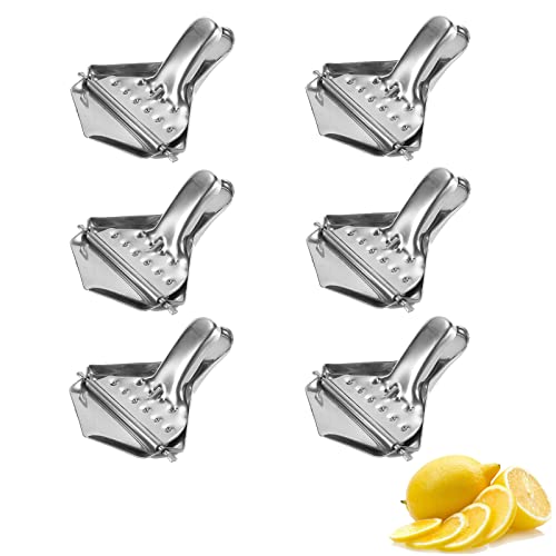 6 Stück Edelstahl-Handbuch Entsafter Zitronenpresse Edelstahl stand Zitruspresse aus Edelstahl Zitronenpresse Edelstahl Handpresse Fruit Manuelle Saftpresse Drücken für Zitronensaft Orangensaft 6 Stück Edelstahl-Handbuch Entsafter Zitronenpresse Edelstahl stand Zitruspresse aus Edelstahl Zitronenpresse Edelstahl Handpresse Fruit Manuelle Saftpresse Drücken für Zitronensaft Orangensaft