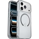 OtterBox Symmetry Series Clear MagSafe cover per iPhone 17 Pro, resistente a shock e cadute fino; sottile, testata 3x norme MIL-STD 810G, Trasparente