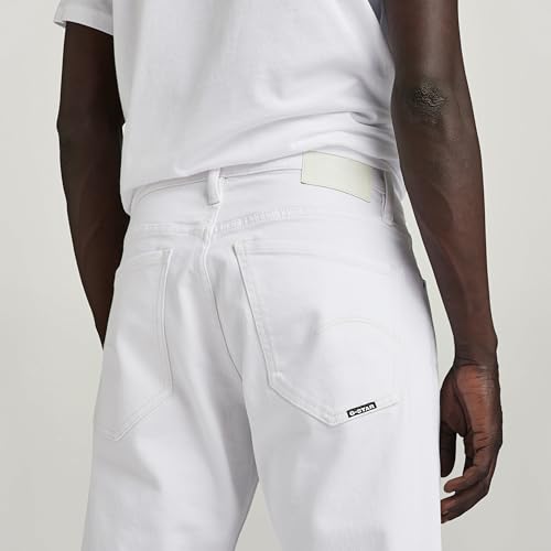 G-STAR Raw - Mens Mosa Straight Jeans, Color Paper White Gd, Size: 30W x 32L3