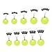 GMBYLBY 10Grop Spaces Bean Fishing Float Bobbers Stoppers Fishing Float Bean Spaces Float Sinkers Stops Accessory