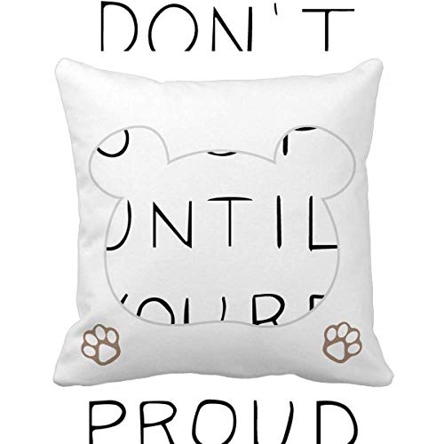Housse de coussin carrée déco bureau et chambre motivation - 2