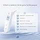 yuwell Ohrthermometer für Kinder und Erwachsene, Fieberthermometer Ohr ideal für den Heimgebrauch, Digitales Infrarot-Thermometer sofortige genaue Ablesung und Fieberalarm, mit Aufbewahrungsbox