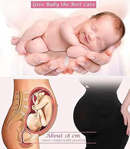 SHAPERX® Women high Waisted Maternity Postpartum Underwear Pack of 3 6