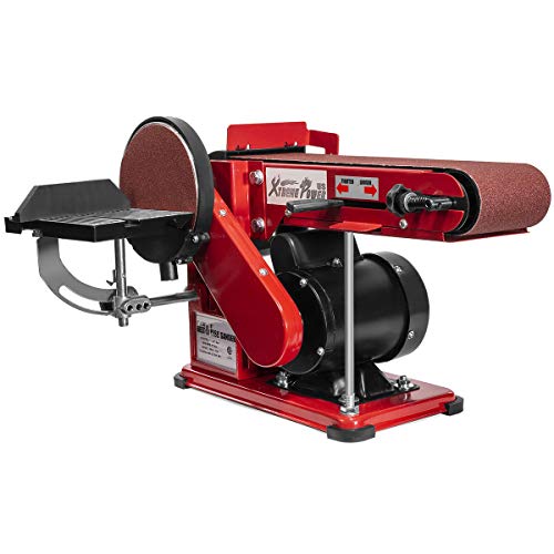 Xtremepowerus 46001 4 Inch X 36 Inch Belt Sander 6 Inch Disc Polisher Grinder Sanders thumb #1