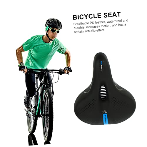 Unomor Bicycle Seat Cruiser Bikes Kids Bike Lady Parts Bike Bike Cover Cushion Memory Foam Bike Saddle Bike Accessory Ergonomic Bike Seat Mountain Bike Cushion Saddle Seat Sponge Man #TOP2