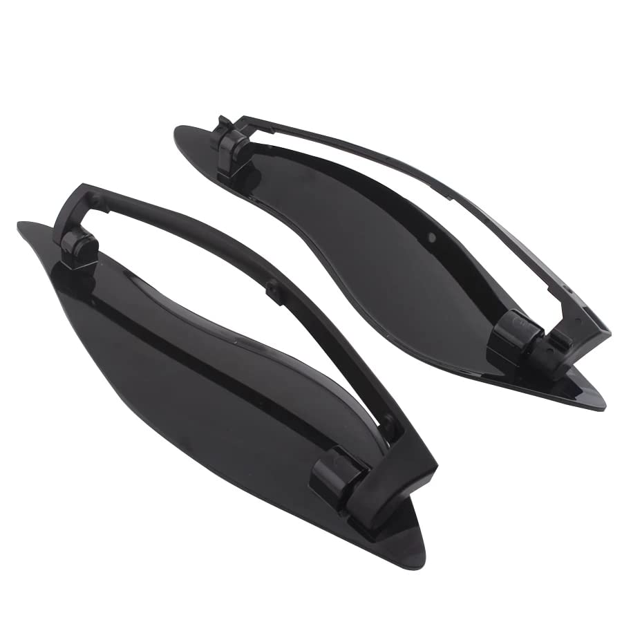Amazon | Sportfairings ブラック アジャスタブル エアディフレクター