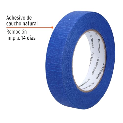 Cinta masking azul Truper 5 Imagen adicional