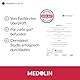 Medolin® Nagelpilz Lösung - Wissenschaftlich bestätigte Wirkung - Effektiver Nagellack für schöne & gepflegte Nägel | Nagelhärter | Geeignet für Fuß & Hand, 10 ml