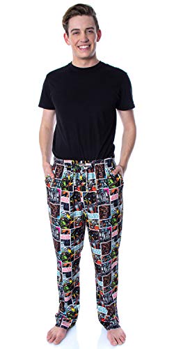 Star Wars Men's Comic Book Allover Pattern Adult Sleepwear Lounge Pajama Pants2