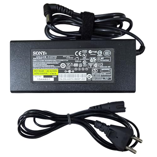 Image of Shree AC Adapter 19.5 Volt 4.7 Amp | 19.5V /4.7A | Compatible for Sony Bravia Television & Sony Laptop | with Power Cord Included