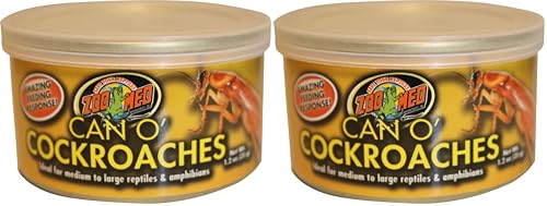 Zoo Med Can O' Cockroaches 1.2 oz (Pack of 2)