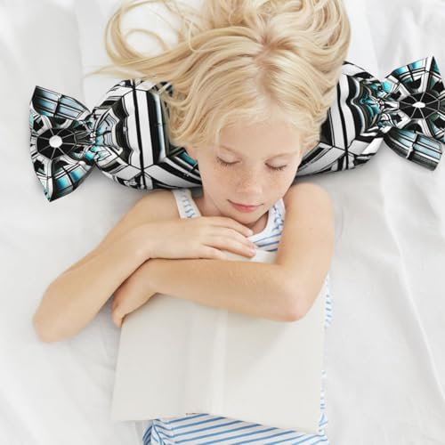 Almohada espuma viscoelástica 62 cm x 25 cm negro miniatura 6