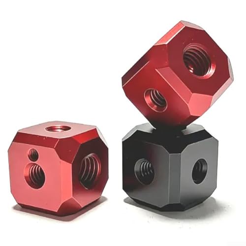 Adaptador de agujero de tornillo de trípode seguro con múltiples tamaños de rosca para compatibilidad con cámaras, trípodes, monopiés y otras configuraciones de filmación (negro) - imagen 4