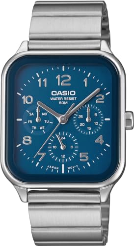[�J�V�I] CASIO �X�^���_�[�h ���E���h���N�^���O�� 24���ԕ\�� �}���`�t�@���N�V���� �A�i���O �����Y �r���v MTP-M306D-2AV �u���[ �C�O���f�� [���s�A���i]