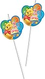 Lieferumfang: 6 Trinkhalme Disney Winnie Pooh 6 Strohalme Trinkhalme für den Kindergeburtstag