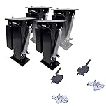 Autolift Set mit 4 Hubstützen bis 5t, inkl. Adaptersatz passend für Transit Euro 6, Stützen vollautomatische Steuerung Wohnwagen Caravan