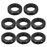 QUARKZMAN 8 Stück RC Stoßdämpfer Abstandshalter M3x6x1,5mm Schwarz
