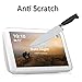 Orzero 2 Pack Tempered Glass Screen Protector Compatible for Echo Show 8 (1st Gen 2019 / 2nd Gen 2021 Release), 9 Hardness Anti-Scratch High Definition