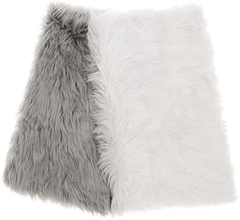 Faux Fur Newborn Photography Props by First Landings – Set of 2 Ultra Soft Faux Furs – Baby Photoshoot Props – Baby Photo Props – Photo Props for Babies – Newborn Faux Fur Photography Prop