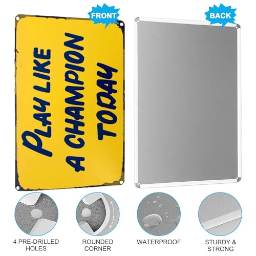 Save 50% on Vintage Metal Tin Sign Wall Decor with Code 2VEO22WZ - Image 5