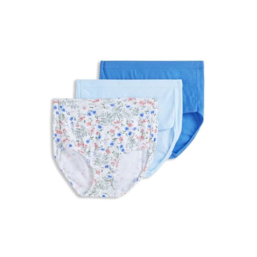 Image of Jockey Women's Underwear 100% Cotton Elance Breathe Brief - 3 Pack
