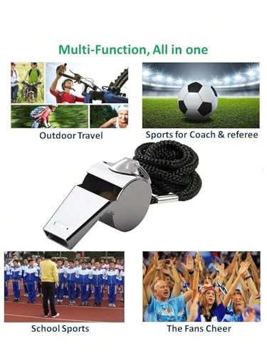 Kit de fútbol con silbato metálico y tarjetas miniatura 6