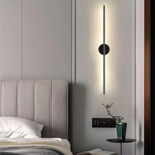 Lámpara de pared lineal de aluminio con luz natural antirreflejos