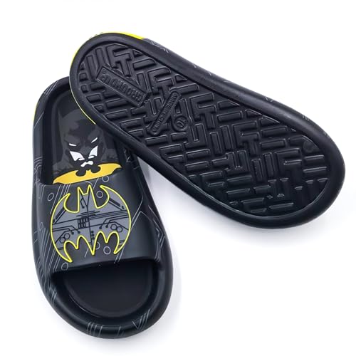 Ground Up Batman Bat Signal Men's Cloud Comfort Foam Slide Sandals3