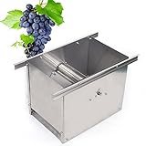 trituradora de uvas Fácil instalación: gracias a las instrucciones detalladas en varios idiomas (idioma español no garantizado), te ayudará a instalar fácilmente.