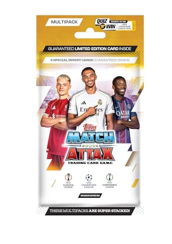 Image of Topps UEFA Champions League Match Attax 2025-26 Trading and Collectible Card Game (Multipack)