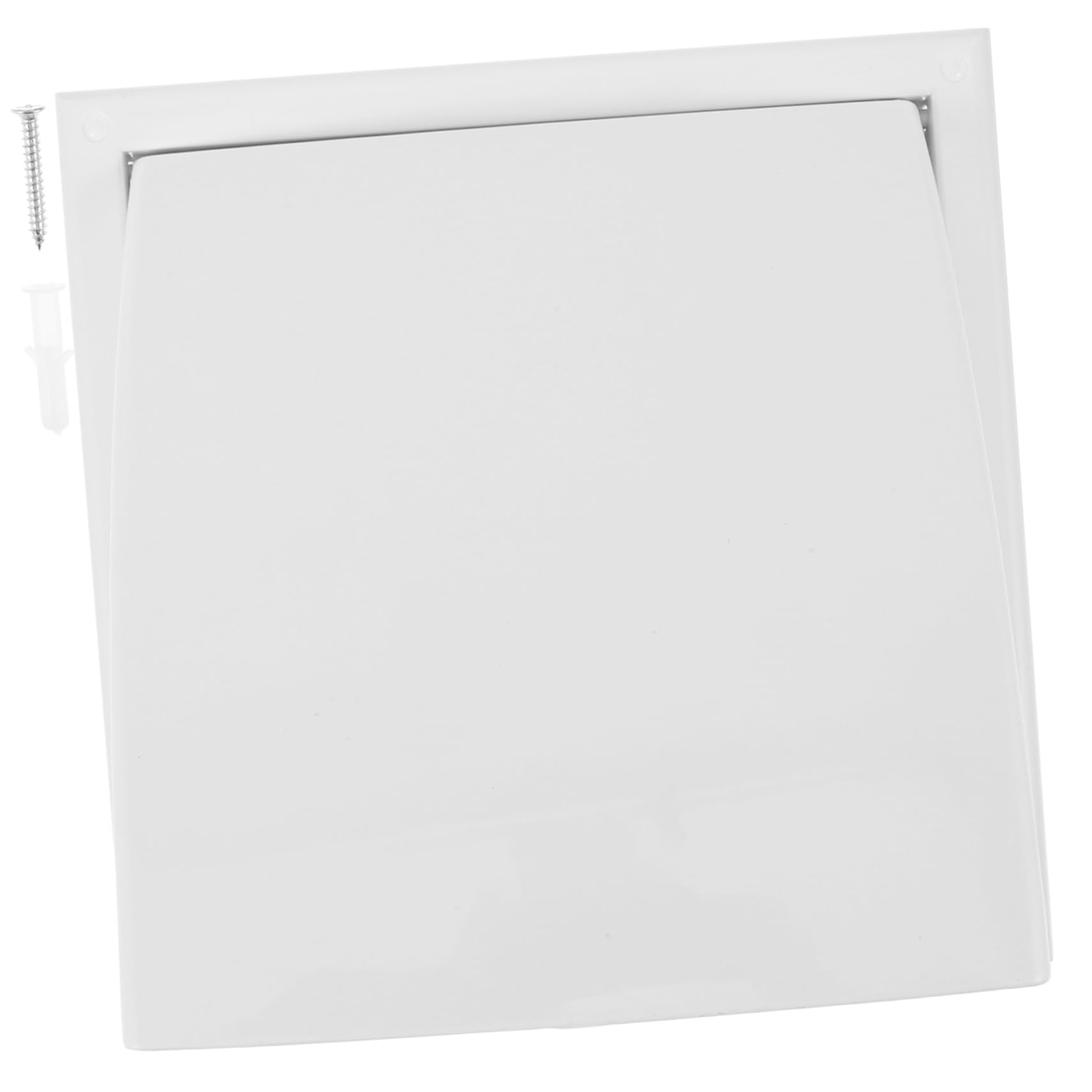 Hemobllo 2stücke Exhaust Hood Vent Cover Quadratisches Luftventil Für Klimaanlagen Einfache Installation Gute Belüftung Langlebig Und Witterungsbeständig