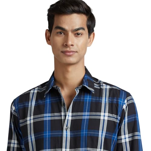 Image of Pepe Jeans Men's Regular Fit Full Sleeve Checkered Cotton Casual Shirt | Check Shirt for Man | Smart & Stylish | Multiple Styles | Mens Casual Shirts