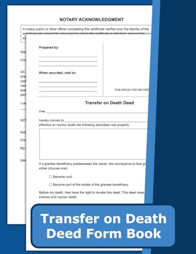 Transfer on Death Deed Form Book: State-Specific Forms to Bypass