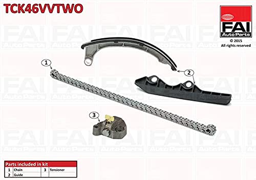 Juego de cadena tck46vvtwo Fai autoparts para solucionar ruidos de motor