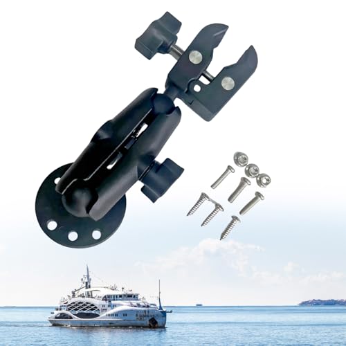 Support de moteur à la traîne avec pince rapide anti-corrosion