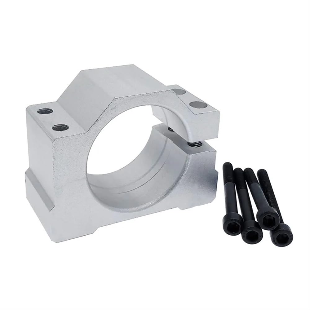 Yinxi 1Pc Spindle Motor Mount Bracket Spindle Fixture For Er11 300W 400W 500W Cast Aluminum Bracket With Screws 45Mm 52Mm (Color : 45Mm)