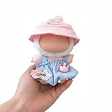 Jrelecs Kawaii Chic Style Clothes for Labubu 17cm/6.7inches Dolls , Cute Outfit with Accessories,Premium Fashion Dresses for Dolls Accessories Suit (Not Include Doll)