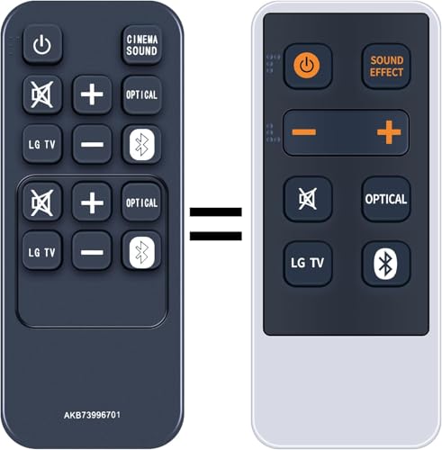Télécommande AKB73996711 pour contrôler votre SoundPlate du canapé