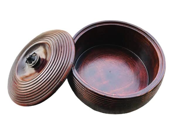 Belle cocotte en bois fait main boîte à roti haut de gamme